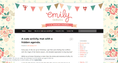 Desktop Screenshot of emilycarlill.com
